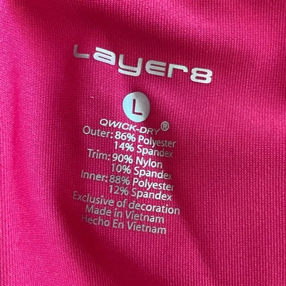 Layer 8 Motivation running shorts NWT - Picture 5 of 6